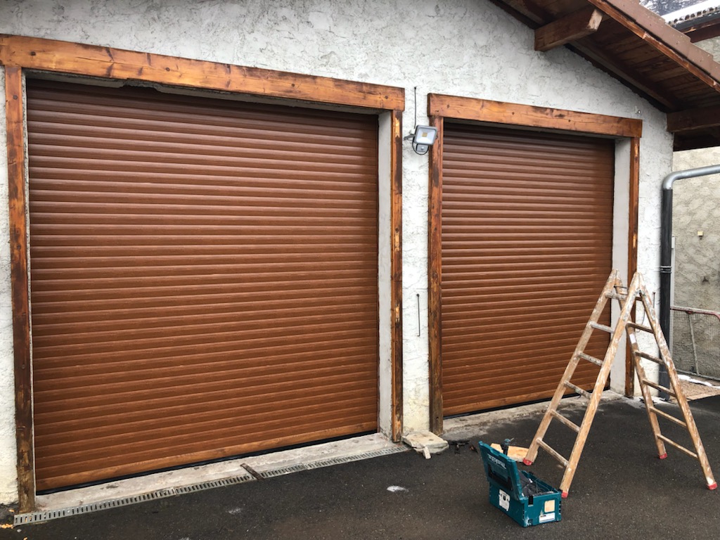 Porte de garage enroulable